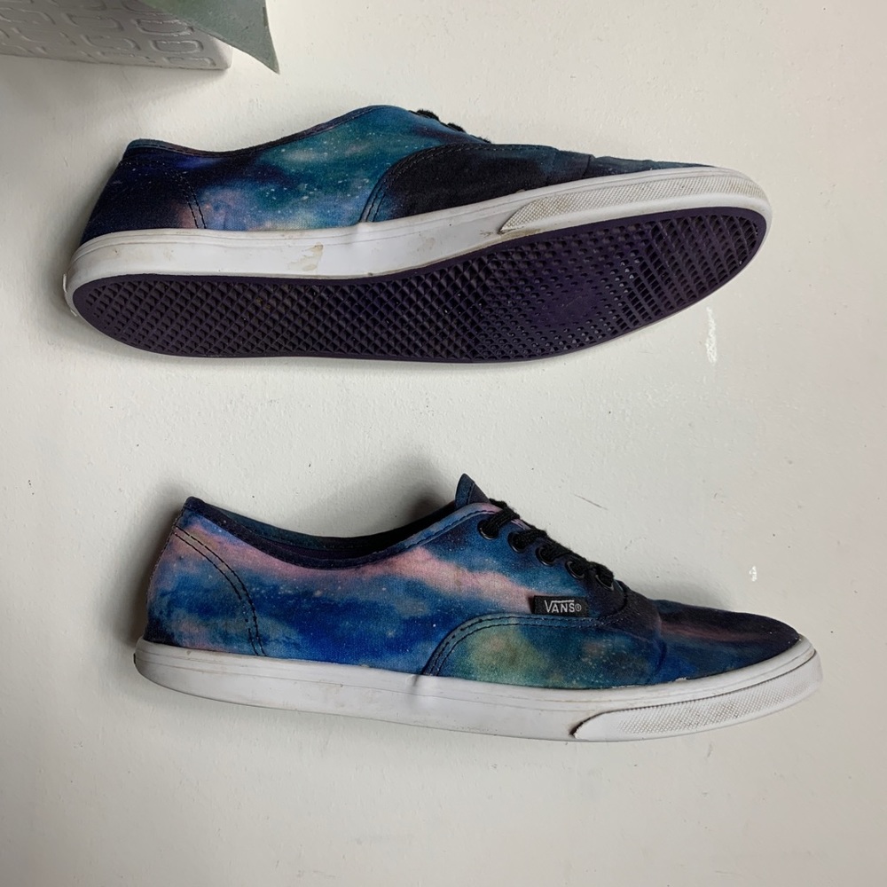 Cosmic Galaxy Print Vans - Picture 2 of 8